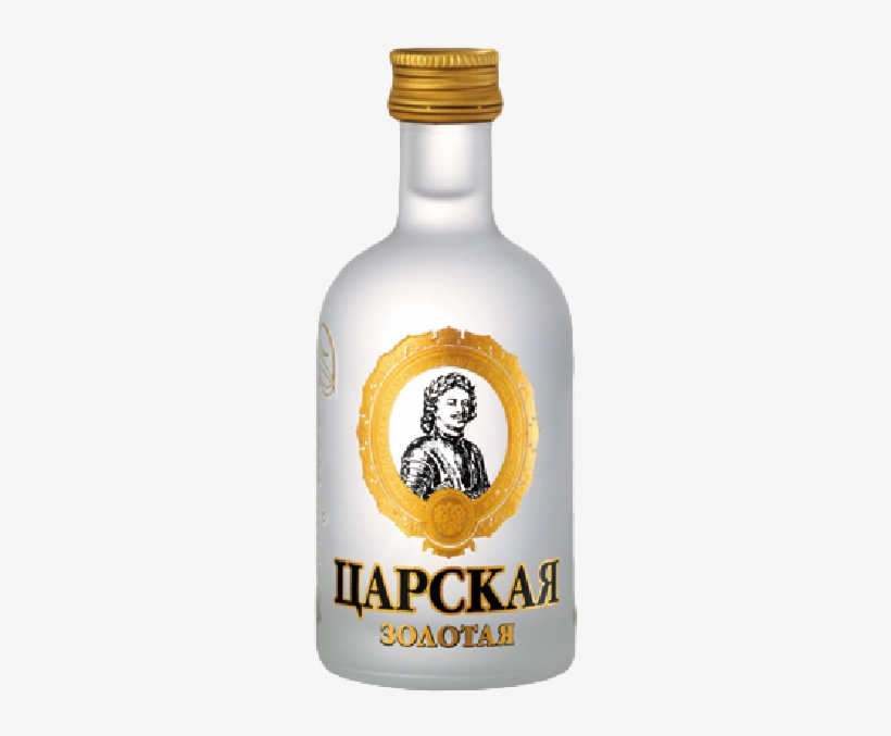 The Russian Tsar Gold Vodka Imported Wine Wine Version - Tsarskaya Vodka, transparent png download