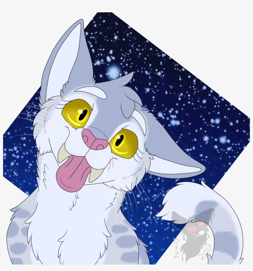 Snowy Blep - Cartoon, transparent png download