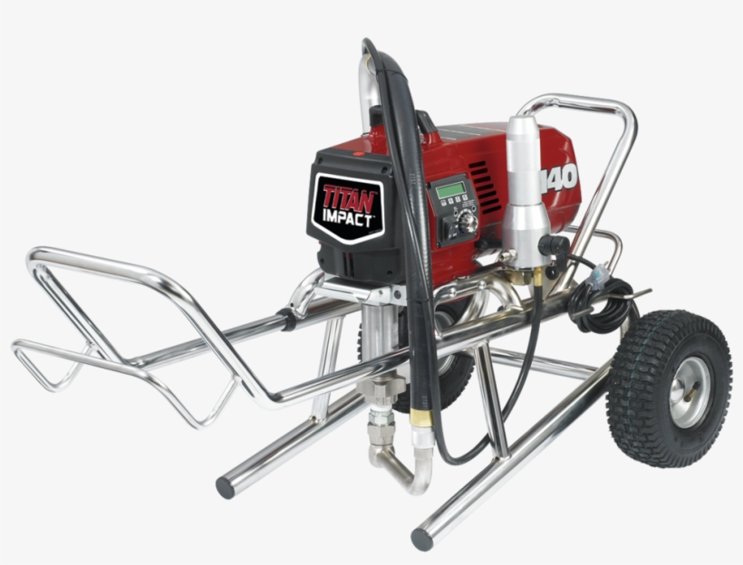 Titan Impact 1140 Low Rider Airless Paint Sprayer - Titan 840 Paint Sprayer, transparent png download