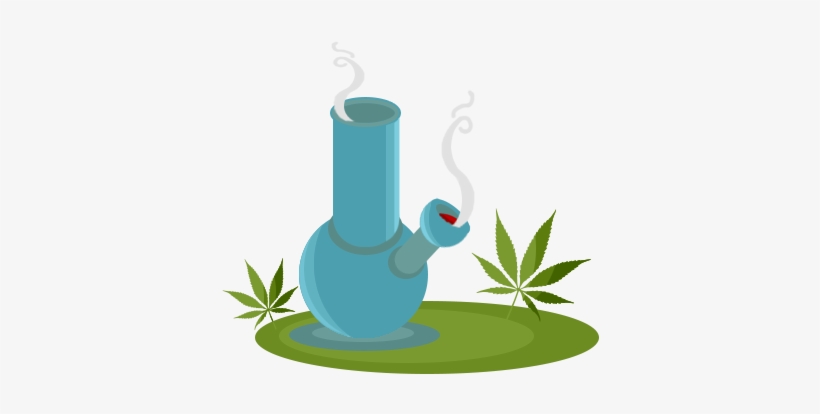 Marijuana - Black Black Black Ornament (oval), transparent png download