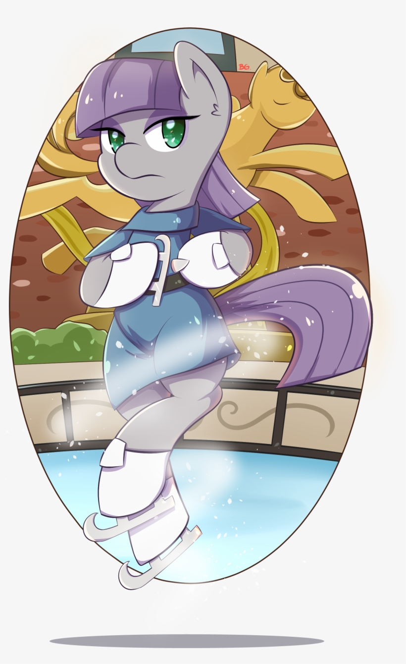 Maud Pie Fc Xd Maud Pie On Ice Skate - Maud Pie Ice Skating, transparent png download
