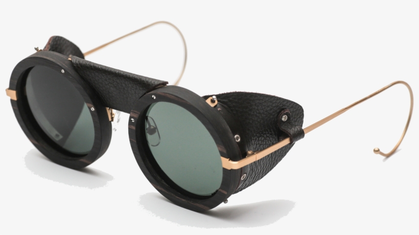 Monture En Bois De Noyerverres "clip On" Polarisés - Lunette Glacier, transparent png download