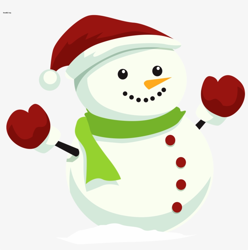 Santa Claus Christmas Hat Black Icon In Circle Vector - Mean Snowman Transparent, transparent png download