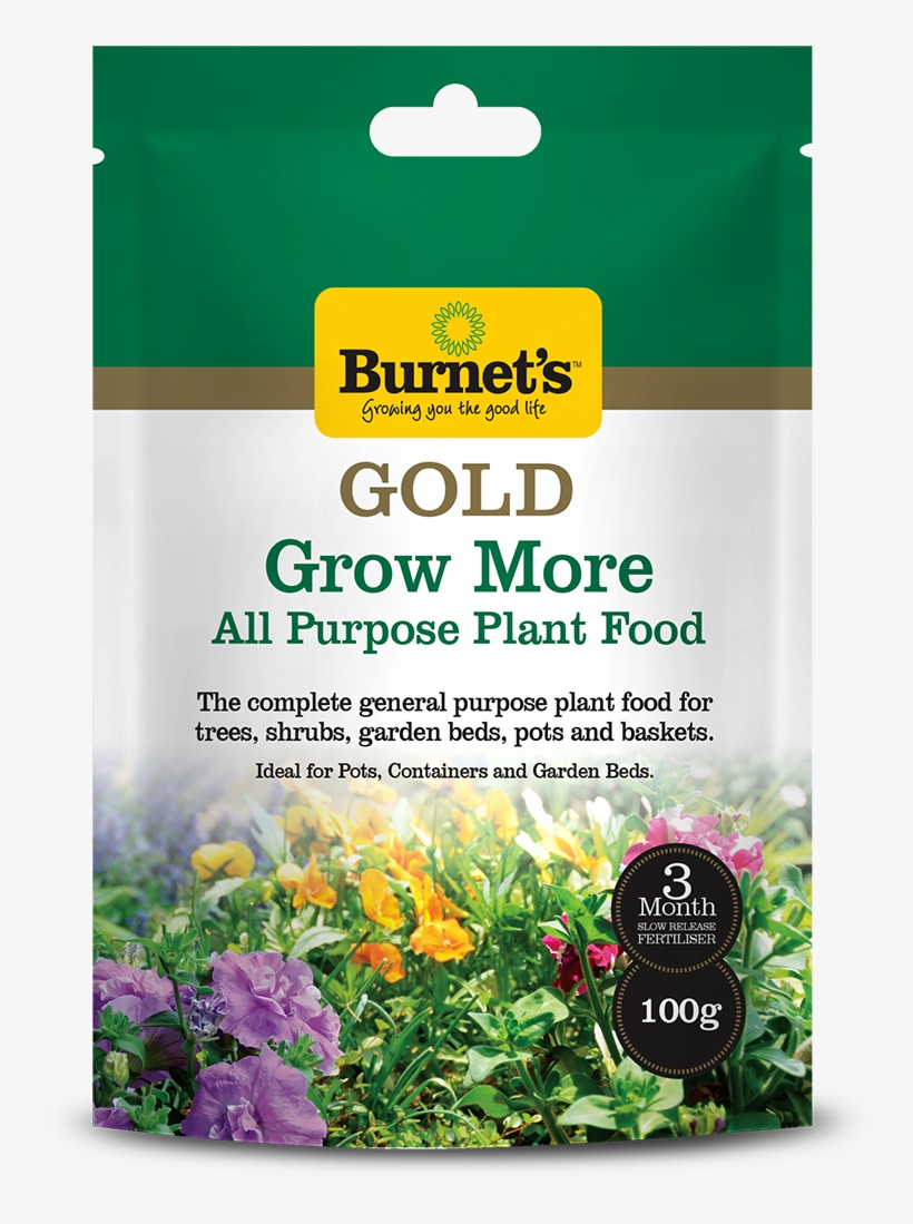 Burnets Gold Slow Release Grow More Fertilser 100gm - English Marigold, transparent png download