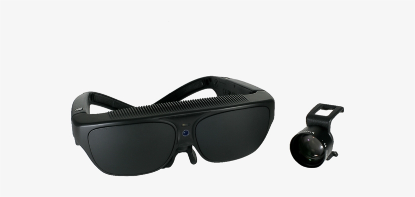 Nueyes Pic 7 Glasses With Lens On Side Mini - Plastic, transparent png download