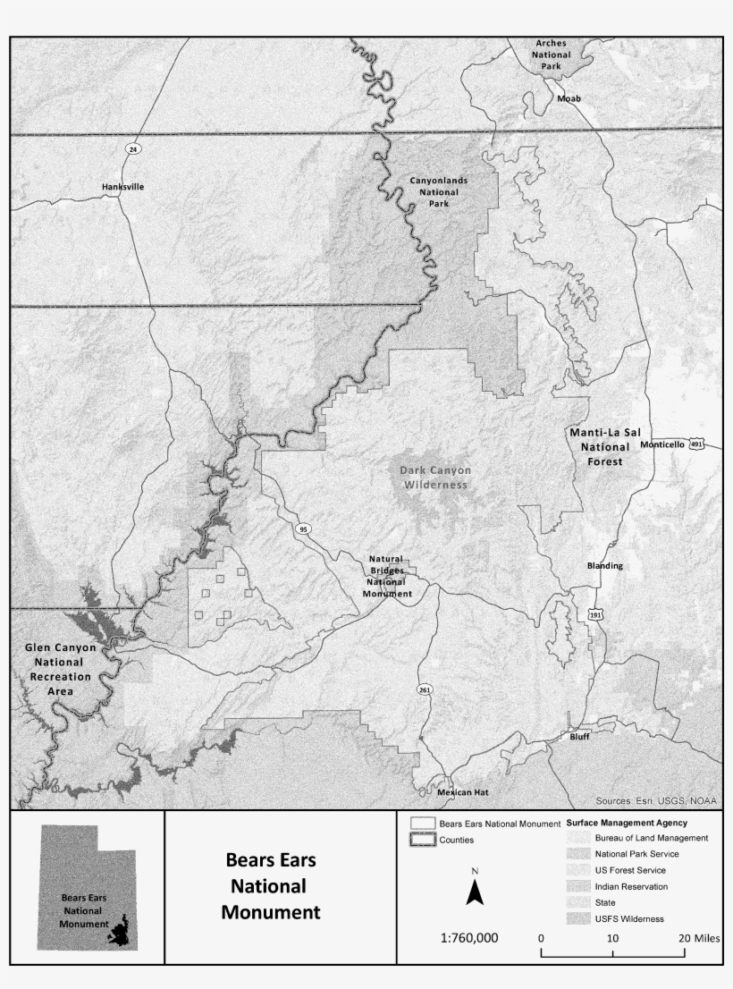 Start Printed Page - Bears Ears National Monument, transparent png download