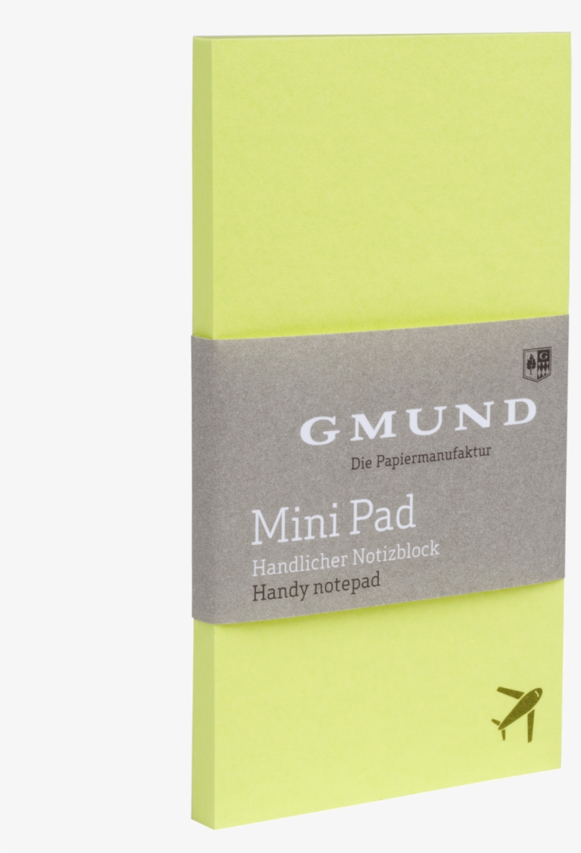 Mini Pad Gmund Flugzeug, Lime Green - Airplane, transparent png download