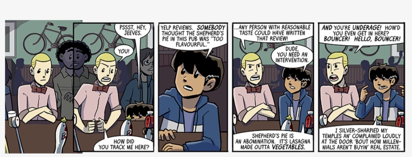 1003kib, 1600x533, Flavourful - Comics, transparent png download