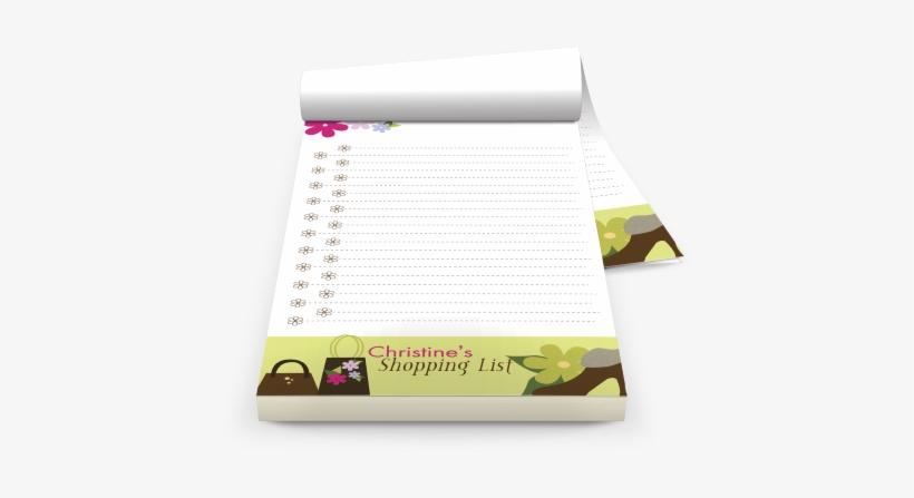 5" X 11" 50 Sheet Notepad - Quickstream Marketing, transparent png download