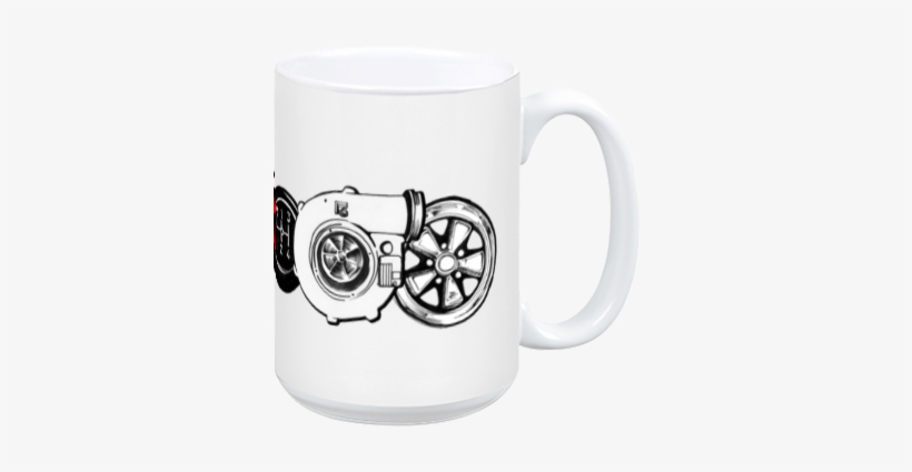 Turbo Charge Your Morning Coffee Mug - Mug, transparent png download