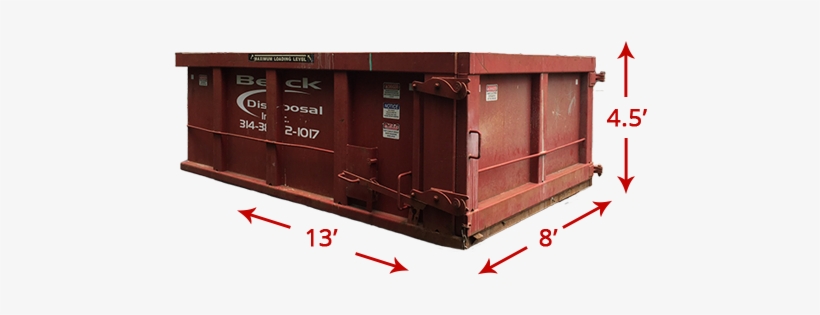 13-yard Container - Missouri, transparent png download