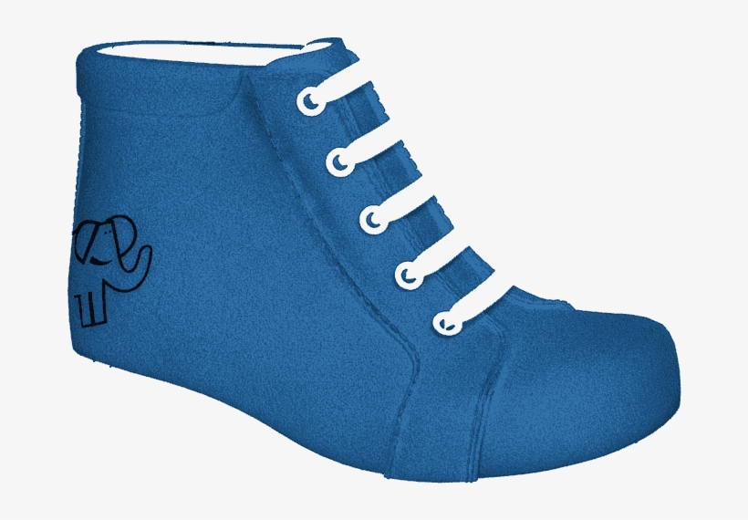 P1672 Sky Blue Split Suede - Boot, transparent png download