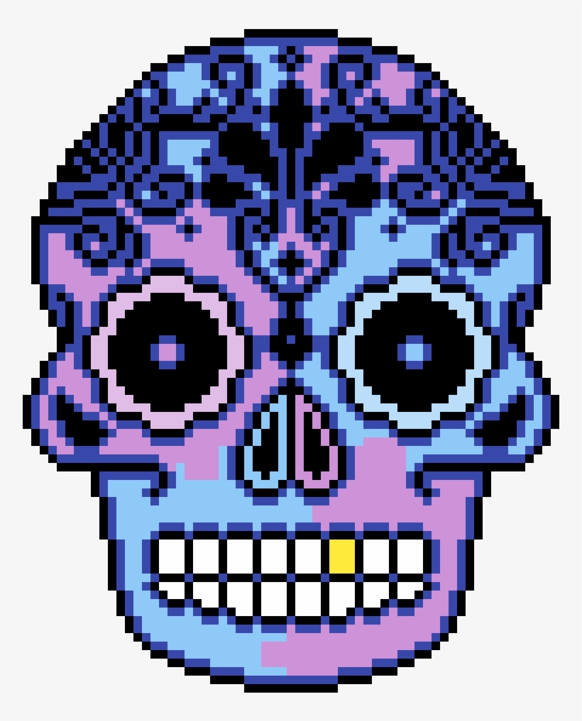 Candy Color Of Sugar Skull - Calavera, transparent png download