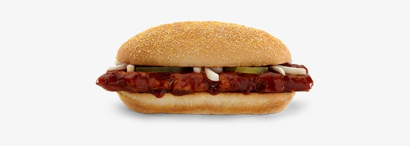 Mcdonalds Mcrib - Mcdonald's Pork, transparent png download