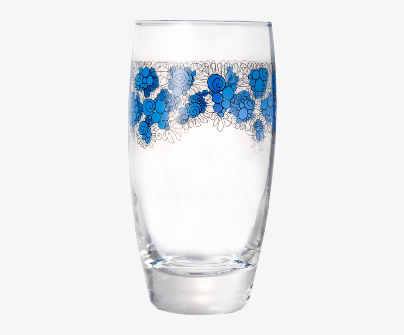 Amantea Ld Stone Lace Blue - Pint Glass, transparent png download