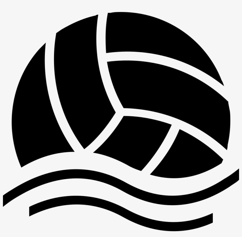 Water Volleyball Sportive Symbol Of Floating Ball Vector - Volleyball Ball Vector Png, transparent png download