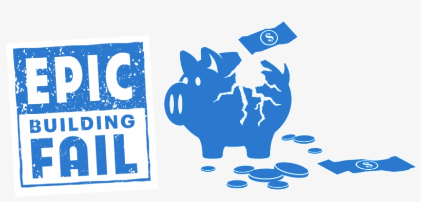 Epic Building Fails - Bank, transparent png download