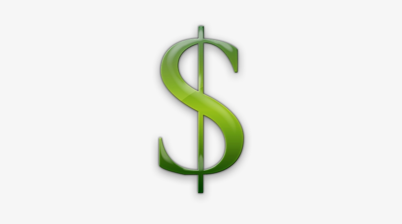 The Gallery For > Green Dollar Icon - Money, transparent png download