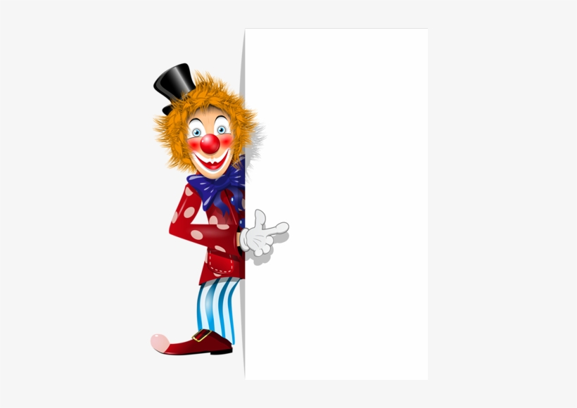 Pin By Sonia Candelaria Soto Oñate On Mundo De Sueños - Bordure De Page Clown, transparent png download