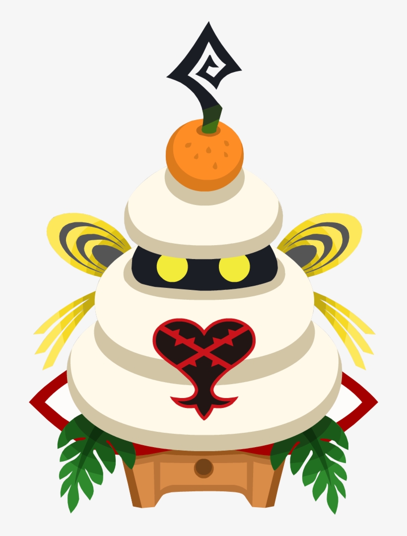 Round Rice Cake Khx - Kingdom Hearts Heartless, transparent png download