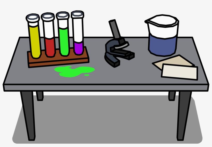 Laboratory Desk Sprite 001 - Desk, transparent png download