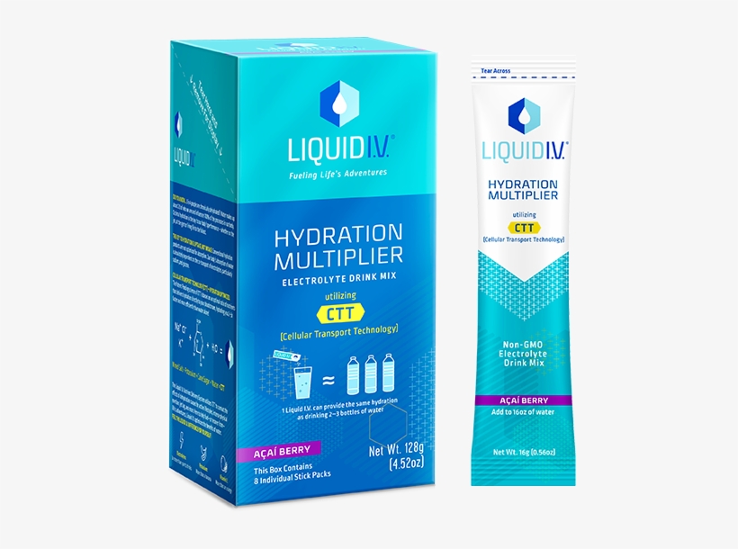 Açaí Berry - Liquid Iv Reviews, transparent png download