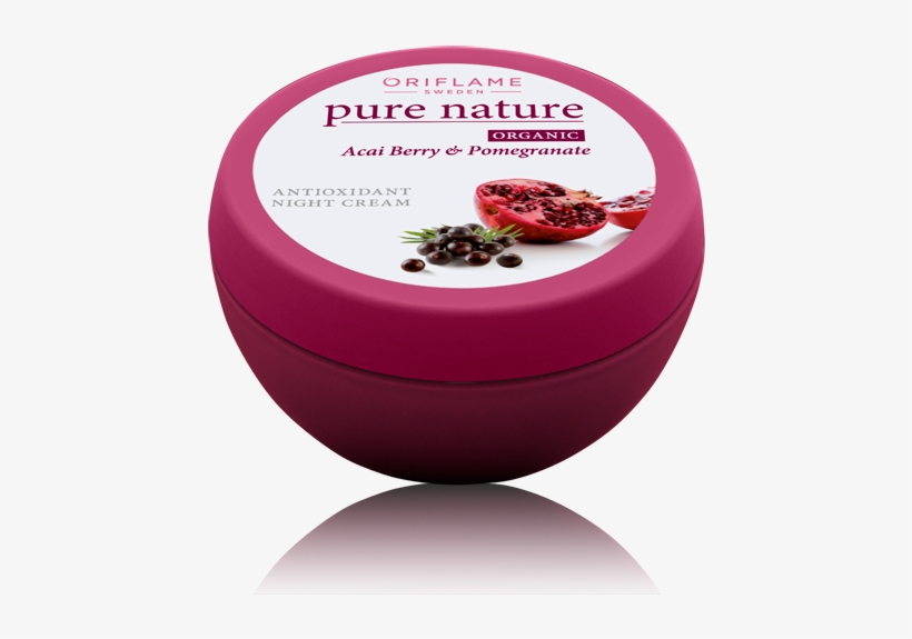 Pure Nature Acai Berry Night Cream - Pomegranate Cream For Face, transparent png download