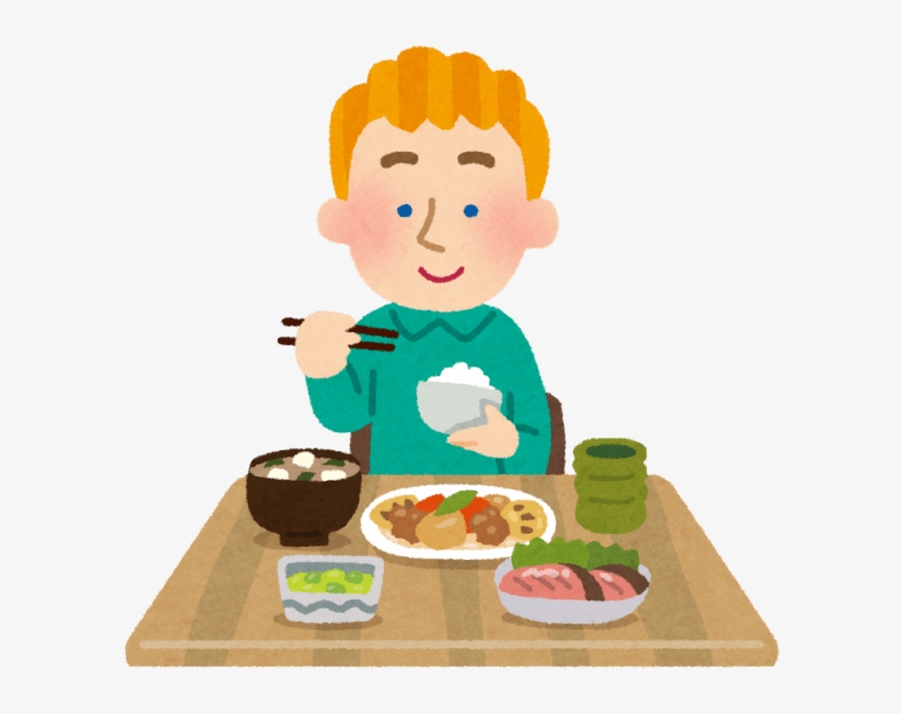 The Cups Of Miso Soup And Freeze Dried Types Are Sold - Table Manners In Cartoon, transparent png download