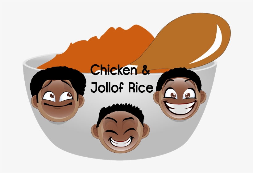 Welcome To The Premiere Episode Of The Chicken & Jollof - Jollof Cartoon, transparent png download