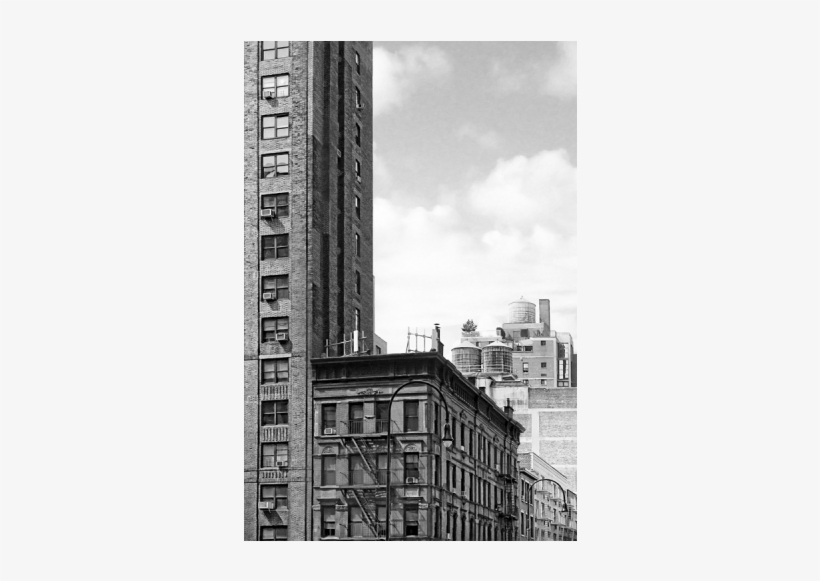 Everyday New York City - Roof Top View Lack Mini 10", transparent png download