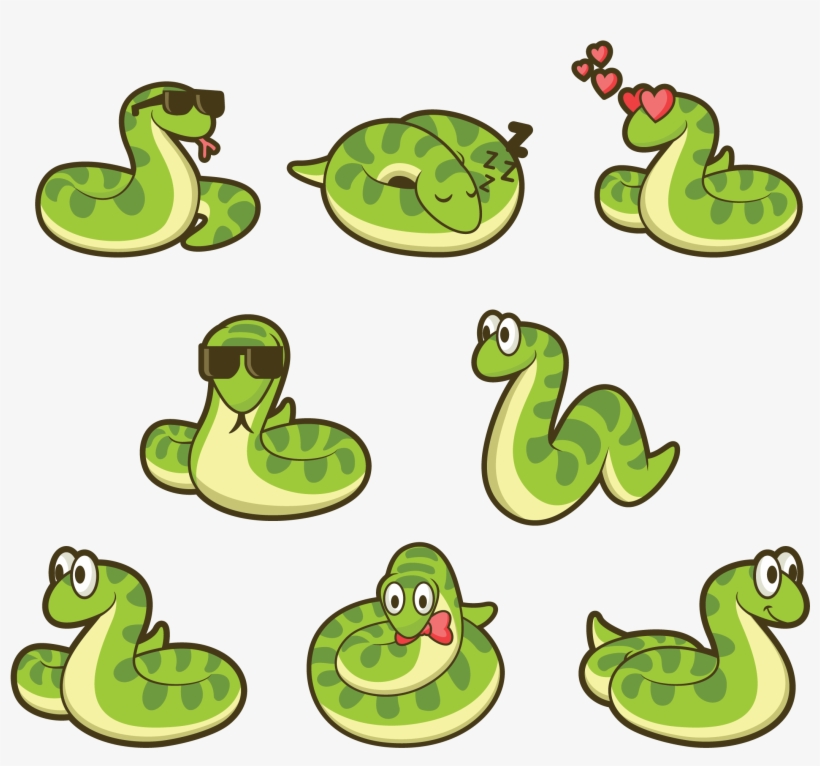 Image Result For Cartoon Forest Jungle Vector Background - Imágenes De Anacondas Animadas, transparent png download