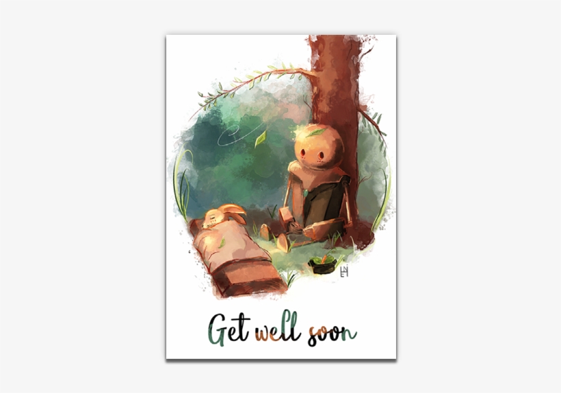 Forest Healing - Illustration, transparent png download