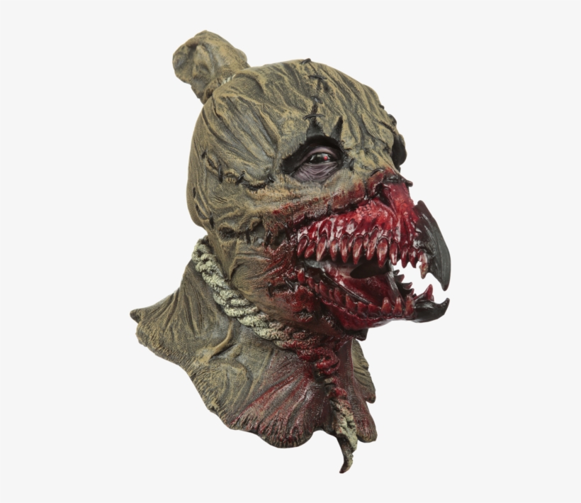 Adult King Of Crows Full Latex Mask Creepy Halloween - King Of The Crows Mask, transparent png download
