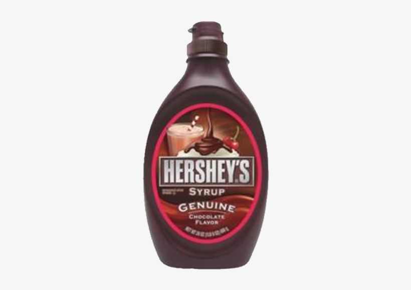 Hershey's Chocolate Syrup 600 Ml - Hershey's Chocolate Syrup - 24 Oz Bottle, transparent png download