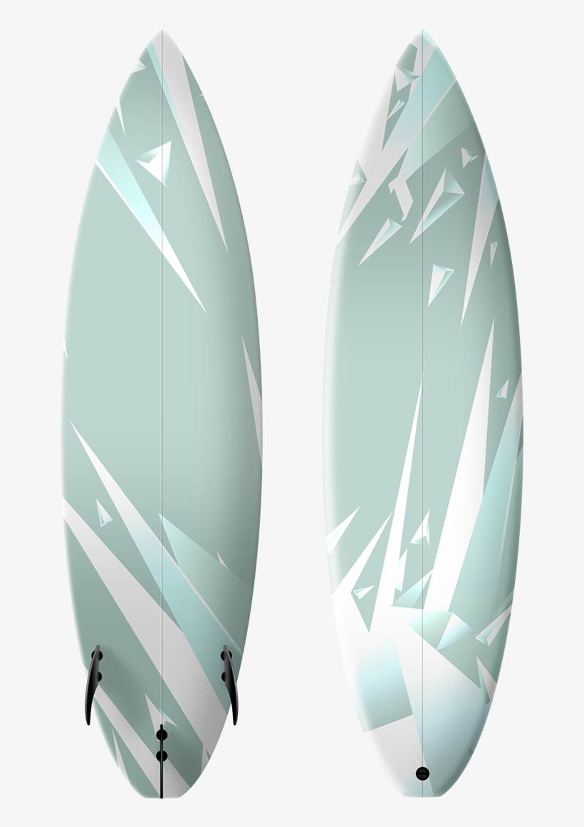 Geometrical Impression Of A Wave Base - Surfing, transparent png download