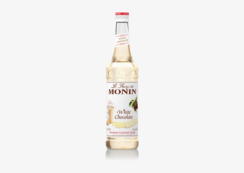 Monin White Chocolate Syrup - Monin White Chocolate Syrup - 1l Case Of 4, transparent png download