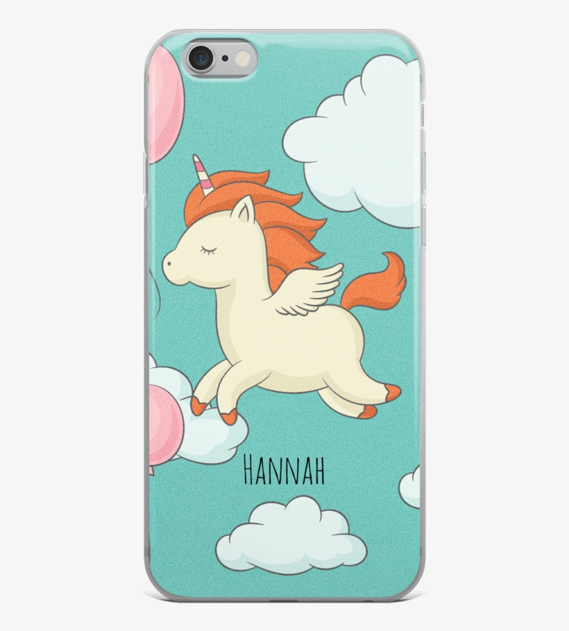 Baby Unicorn Custom Iphone Case Black - Wing, transparent png download