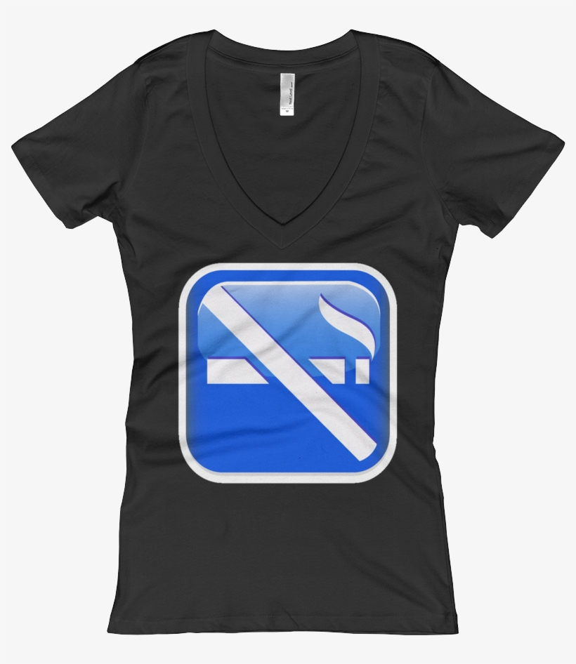 Women's Emoji V Neck - Adopt Don't Shop T Shirt | Rescue Dogs Matter Tee |, transparent png download