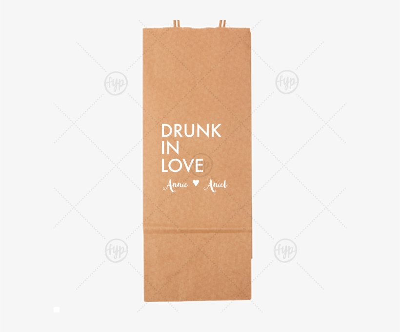 Drunk In Love Wing Bag - Paper, transparent png download
