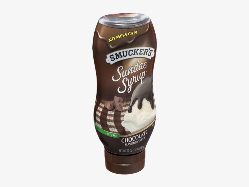 Smucker's Sundae Syrup, Chocolate - 20 Oz Bottle, transparent png download
