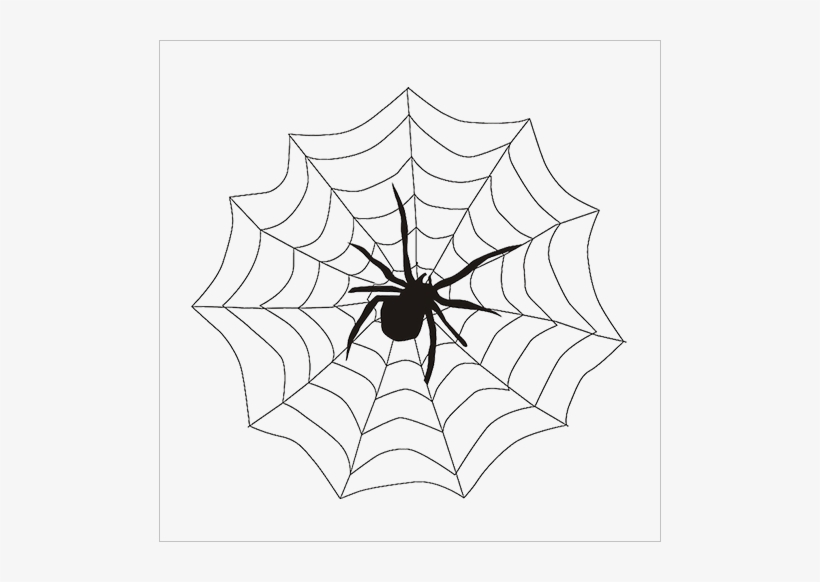 Car Window Stickers - Spider Web, transparent png download