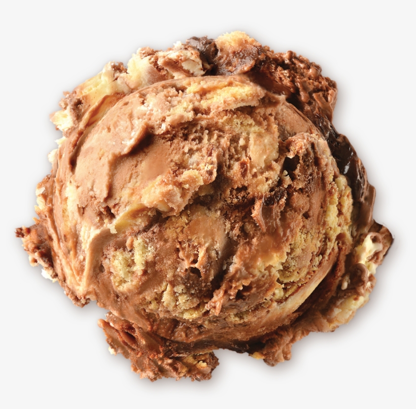 Homemade Brand Twisted Cookies N Cream Ice Cream Scoop - Ice Cream, transparent png download