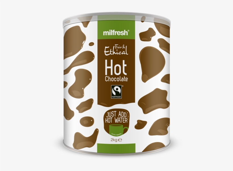 Milfresh Fair Ethical Hot Chocolate 2 X 2kg - Hot Chocolate, transparent png download