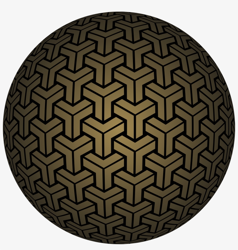 Big Image - Symmetrical Patterns Black And White, transparent png download