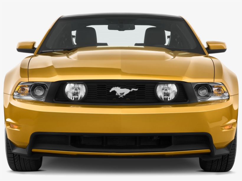 2010 Ford Mustang Shelby Gt500 - Ford Mustang 2010 Front, transparent png download