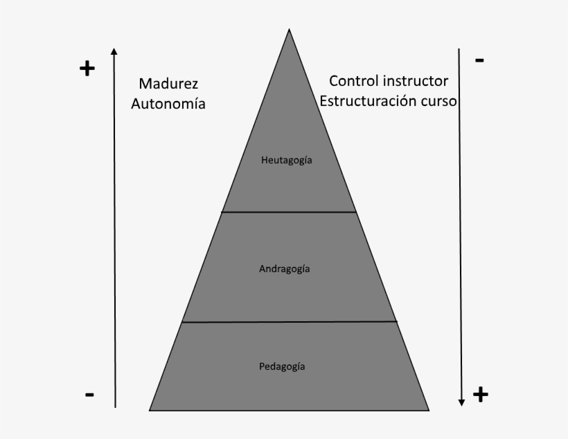 Pirámide Heutagogía - Diagram, transparent png download