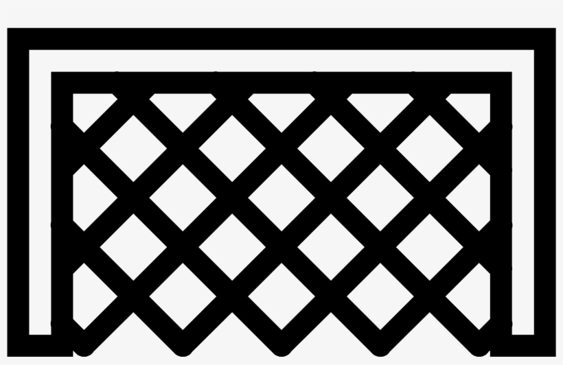 Soccer Goal Icon - Como Dibujar Una Arco De Futbol, transparent png download