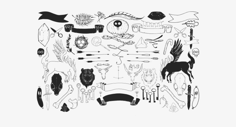 Ready For New Hand Drawn Goodies Well, I Glad To Present - Vector Graphics, transparent png download