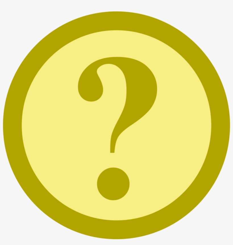 An Icon Showing A Question Mark - Punctuation, transparent png download