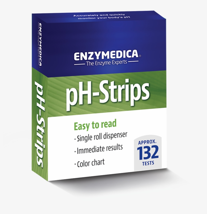 Ph-strips - Enzymedica Ph-strips - 132 Tests, transparent png download